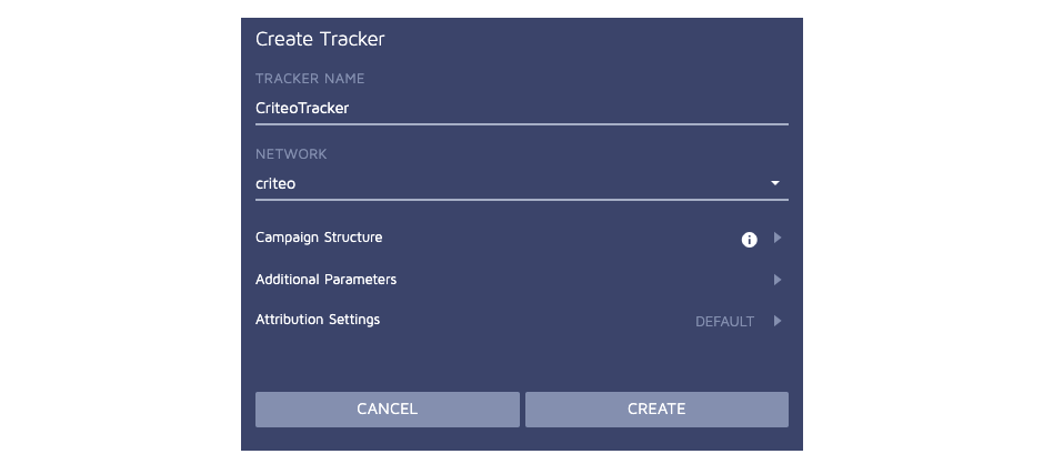 Adjust Tracking Control Adjust를 이용한 크리테오 연동